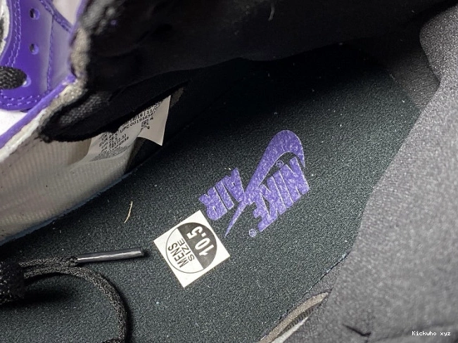 Purple Jordan 1 Court OG High Air 555088-500 0821